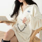 ホワイト | オーバーサイズハーフジッププルオーバー レディース 秋 | WEGO【WOMEN】