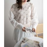 シャツレイヤードニットベスト 秋 冬 | WEGO【WOMEN】 | 詳細画像11 