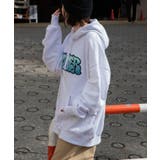 ヘビーウエイト グラフィティプルパーカー 秋 | WEGO【WOMEN】 | 詳細画像59