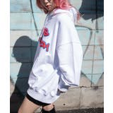 ヘビーウエイト グラフィティプルパーカー 秋 | WEGO【WOMEN】 | 詳細画像9