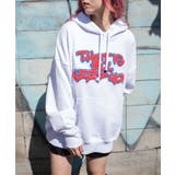 ホワイト | ヘビーウエイト グラフィティプルパーカー 秋 | WEGO【WOMEN】