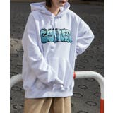 柄3 | ヘビーウエイト グラフィティプルパーカー 秋 | WEGO【WOMEN】