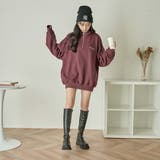 ヘビーウエイトハーフジッププルオーバー 韓国 韓国ファッション | WEGO【WOMEN】 | 詳細画像13