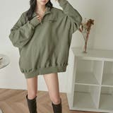 ヘビーウエイトハーフジッププルオーバー 韓国 韓国ファッション | WEGO【WOMEN】 | 詳細画像20