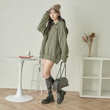 ヘビーウエイトハーフジッププルオーバー 韓国 韓国ファッション | WEGO【WOMEN】 | 詳細画像23