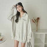 ヘビーウエイトハーフジッププルオーバー 韓国 韓国ファッション | WEGO【WOMEN】 | 詳細画像28