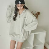 ヘビーウエイトハーフジッププルオーバー 韓国 韓国ファッション | WEGO【WOMEN】 | 詳細画像29