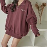 ヘビーウエイトハーフジッププルオーバー 韓国 韓国ファッション | WEGO【WOMEN】 | 詳細画像3