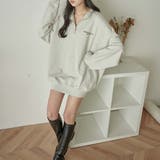 ヘビーウエイトハーフジッププルオーバー 韓国 韓国ファッション | WEGO【WOMEN】 | 詳細画像32