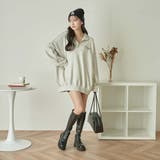 ヘビーウエイトハーフジッププルオーバー 韓国 韓国ファッション | WEGO【WOMEN】 | 詳細画像35