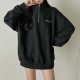 ヘビーウエイトハーフジッププルオーバー 韓国 韓国ファッション | WEGO【WOMEN】 | 詳細画像36