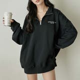ヘビーウエイトハーフジッププルオーバー 韓国 韓国ファッション | WEGO【WOMEN】 | 詳細画像37