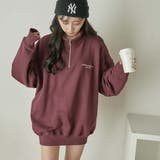 ヘビーウエイトハーフジッププルオーバー 韓国 韓国ファッション | WEGO【WOMEN】 | 詳細画像7