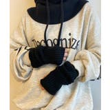 ブラック | モチモチ2WAYカバー 秋 冬 | WEGO【WOMEN】