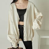 ホワイト | ドロップショルダーカーディガン 韓国 韓国ファッション | WEGO【WOMEN】