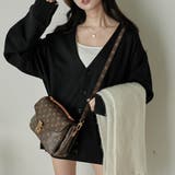 ブラック | ドロップショルダーカーディガン 韓国 韓国ファッション | WEGO【WOMEN】