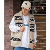 ルーズカウチンベスト 秋 冬 | WEGO【MEN】 | 詳細画像12