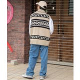 ルーズカウチンベスト 秋 冬 | WEGO【MEN】 | 詳細画像15