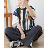 レトロストライプニットベスト 韓国 韓国ファッション ストリート系 | WEGO【MEN】 | 詳細画像10 