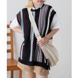 レトロストライプニットベスト 韓国 韓国ファッション ストリート系 | WEGO【MEN】 | 詳細画像15 