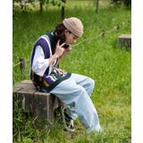 レトロストライプニットベスト 韓国 韓国ファッション ストリート系 | WEGO【MEN】 | 詳細画像2 