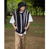 レトロストライプニットベスト 韓国 韓国ファッション ストリート系 | WEGO【MEN】 | 詳細画像8 