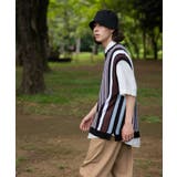レトロストライプニットベスト 韓国 韓国ファッション ストリート系 | WEGO【MEN】 | 詳細画像9 