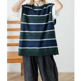 レトロボーダーニットベスト 韓国 韓国ファッション ストリート系 | WEGO【MEN】 | 詳細画像18
