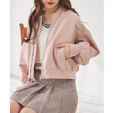 ピンク | ボリュームスリーブショートMA 1 レディース | WEGO【WOMEN】