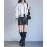ラインリブショートスタジャン 韓国 韓国ファッション | WEGO【WOMEN】 | 詳細画像14