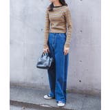 ウエストフィットワイドストレートラインパンツ 韓国 韓国ファッション | WEGO【WOMEN】 | 詳細画像2