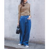 ウエストフィットワイドストレートラインパンツ 韓国 韓国ファッション | WEGO【WOMEN】 | 詳細画像3