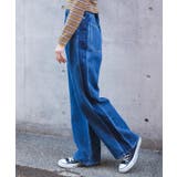 ウエストフィットワイドストレートラインパンツ 韓国 韓国ファッション | WEGO【WOMEN】 | 詳細画像7