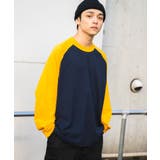 オレンジ | ラグランBIGロンTシャツ 韓国 韓国ファッション ストリート系 | WEGO【MEN】