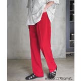 レッド | セミフレアスラックス メンズ 秋 | WEGO【MEN】