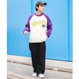 スタジアムロゴプリントBIGロンTシャツ 韓国 韓国ファッション ストリート系 | WEGO【MEN】 | 詳細画像11 