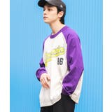 スタジアムロゴプリントBIGロンTシャツ 韓国 韓国ファッション ストリート系 | WEGO【MEN】 | 詳細画像12 