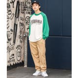スタジアムロゴプリントBIGロンTシャツ 韓国 韓国ファッション ストリート系 | WEGO【MEN】 | 詳細画像3 