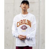 ホワイト | 【2点セット】アクセ付きカレッジロンT メンズ ユニセックス | WEGO【MEN】