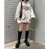 バルーンシルエットロゴスウェット | WEGO【WOMEN】 | 詳細画像25