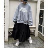 バルーンシルエットロゴスウェット | WEGO【WOMEN】 | 詳細画像3