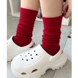 レッド | ゆるルーズソックス | WEGO【WOMEN】