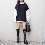 カラールーズニットベスト ユニセックス レディース | WEGO【WOMEN】 | 詳細画像3 