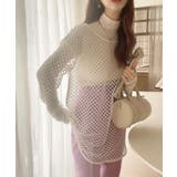 ホワイト | メッシュBIGロンT レディース 春 | WEGO【WOMEN】