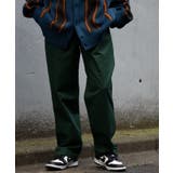 ダークグリーン | ワイドシェフパンツ メンズ ユニセックス | WEGO【MEN】