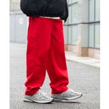 レッド | ワイドシェフパンツ メンズ ユニセックス | WEGO【MEN】