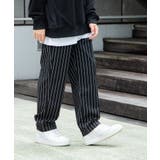 ストライプ(柄1) | ワイドシェフパンツ メンズ ユニセックス | WEGO【MEN】