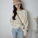 クルーネックチャンキーニット レディース 秋 | WEGO【WOMEN】 | 詳細画像13