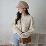 クルーネックチャンキーニット レディース 秋 | WEGO【WOMEN】 | 詳細画像14
