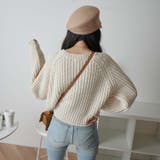 クルーネックチャンキーニット レディース 秋 | WEGO【WOMEN】 | 詳細画像16